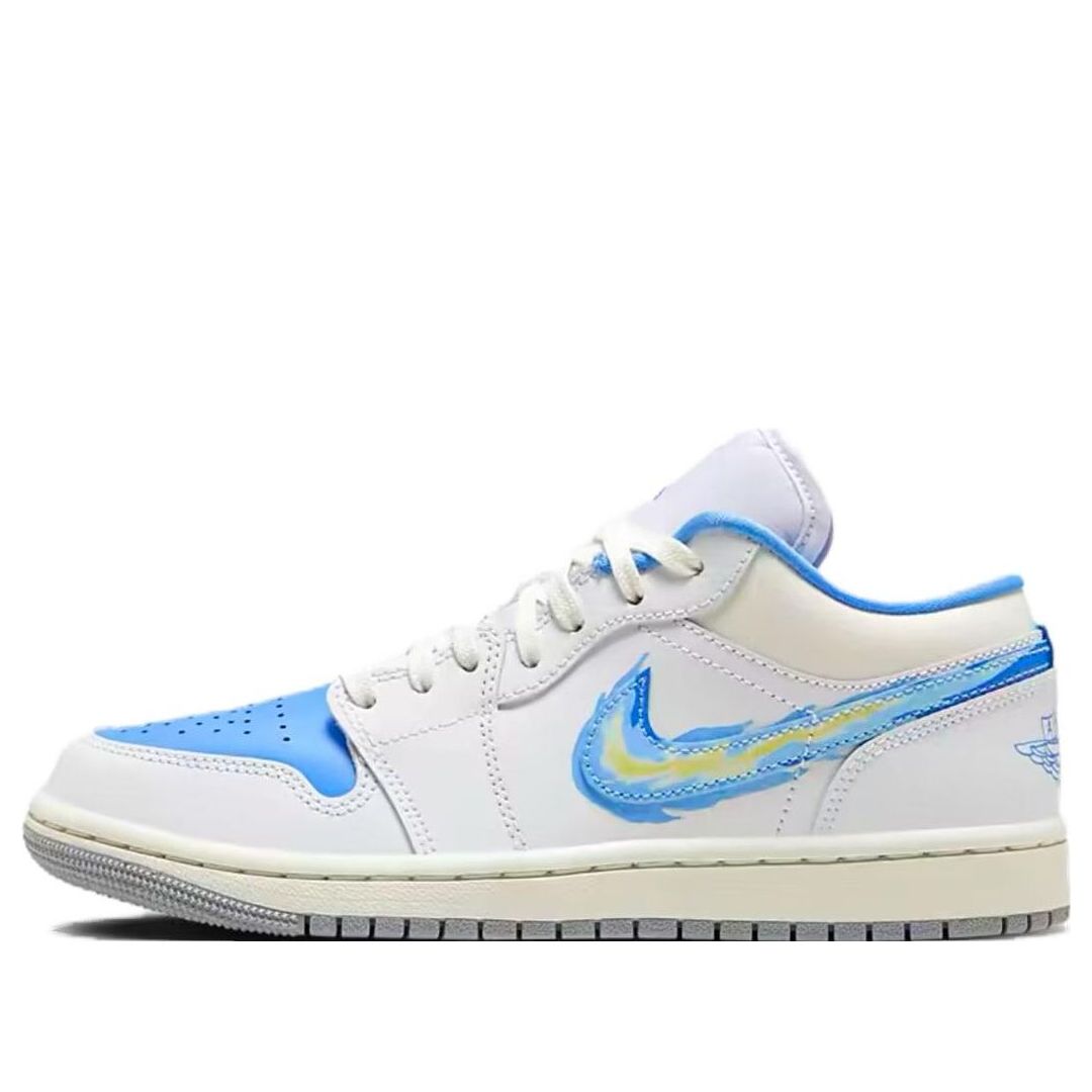 (WMNS) Air Jordan 1 Low SE 'Flame Swoosh' FJ7219-441 Cultural Kicks