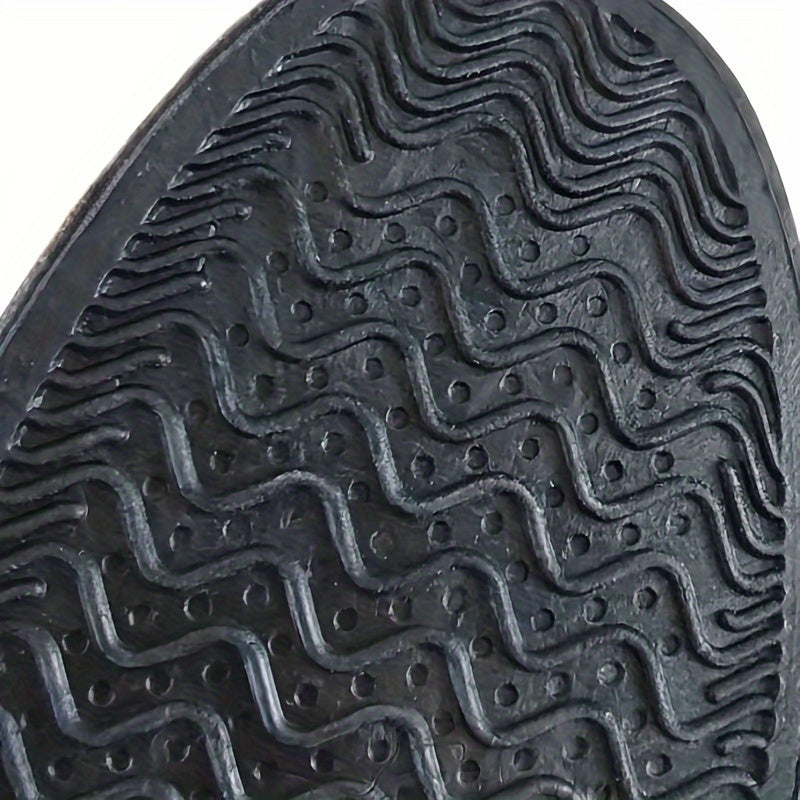 Men's Vintage Solid High Top Skate Shoes, Comfy Non Slip Casual Lace Up Sneakers For Men's Outdoor Activities